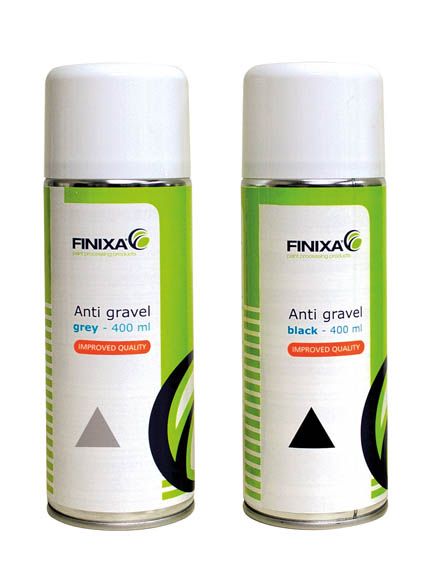 FINIXA SPRAY ANTI-GRAVEL BLACK 400ML PRESSURE PACK 